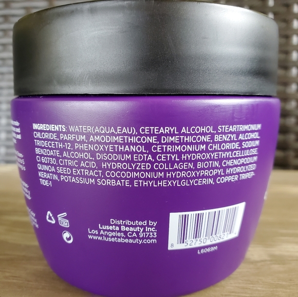 Luseta Purple Hair Mask 16.9 Oz, Deep Conditioner for Color Treated Hair - Picture 4 of 4